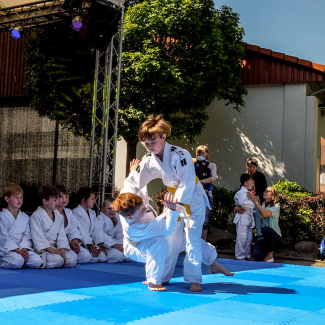Judo und Sportverein Pirna Copitz e.V. - Galerie - Auftritt zum Stadtfest Pirna Copitz im Mai 2018