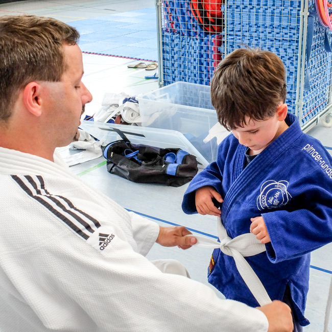 Judo und Sportverein Pirna Copitz e.V. - Galerie - Eltern-Kind-Training im Juli 2019