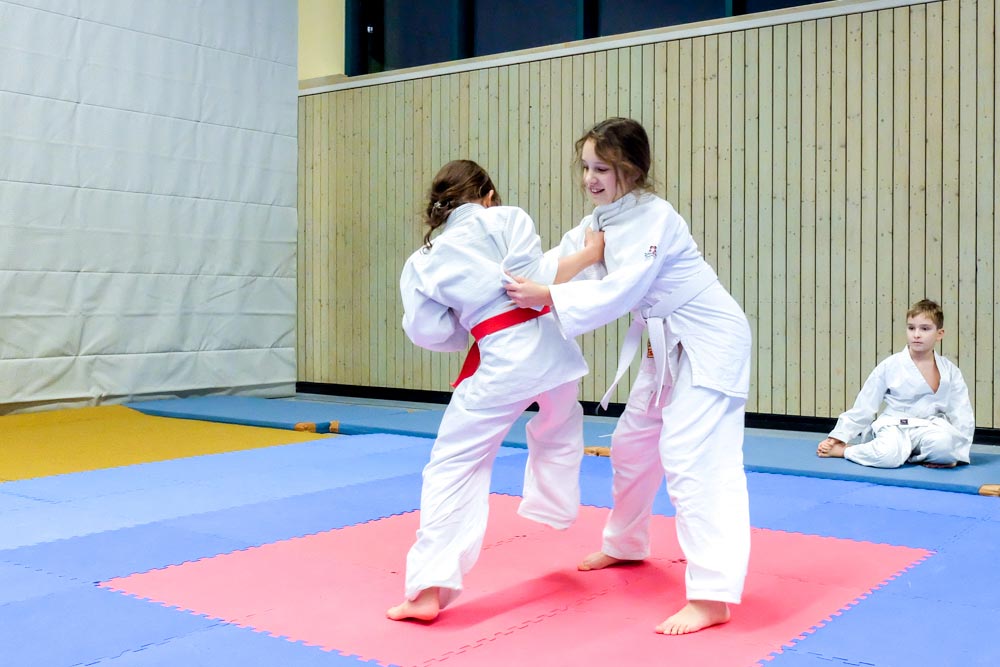 Judoka Leonie (10 Jahre)