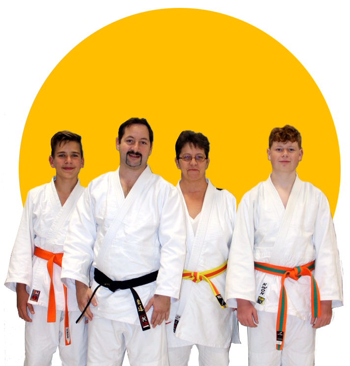 Judo und Sportverein Pirna Copitz - das Trainerteam im Jahr 2023